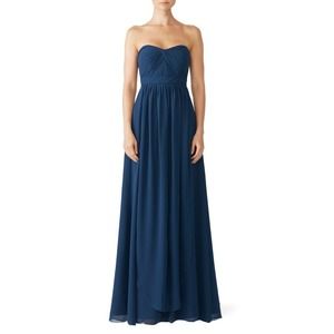 Jenny Yoo Aidan Convertible Gown Strapless Chiffon